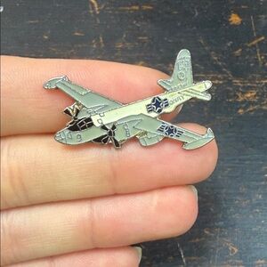 Vintage U.S. Navy Lockheed P-2 Neptune aircraft lapel pin